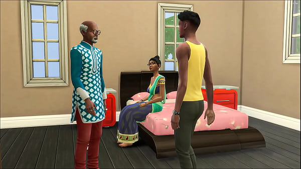 Indian husband shares his desi wife with a young man as a surprise for her birthday then it turned into a threesome &8211 cuckold